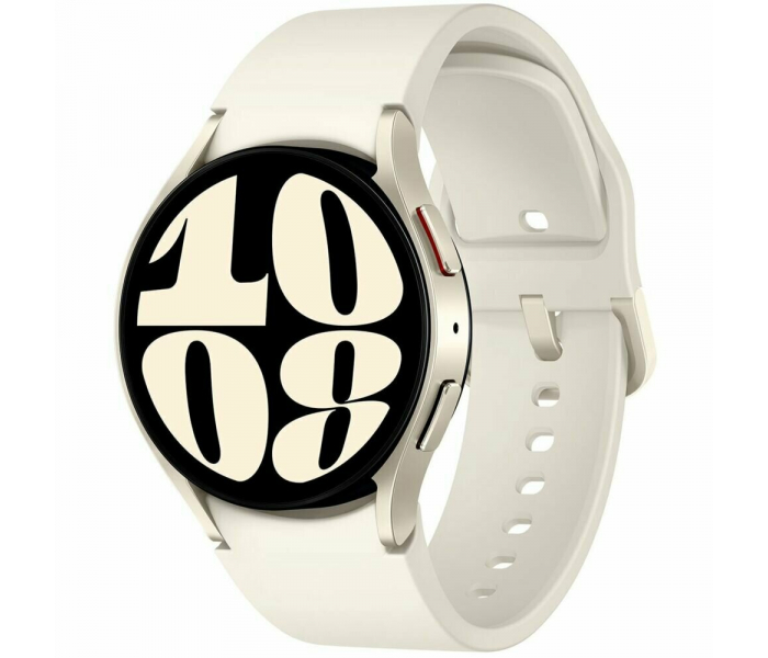 Samsung watch 6 white gold