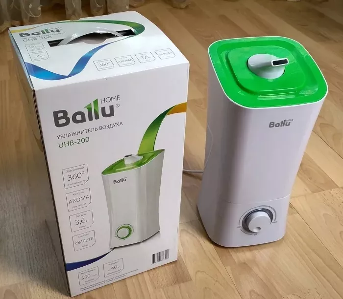 Увлажнитель воздуха с функцией ароматизации Ballu UHB-200