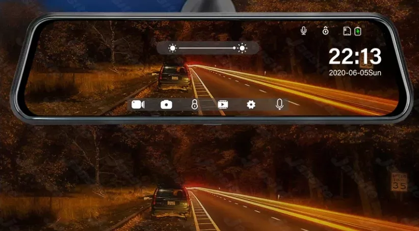 Видеорегистратор зеркало Lesa T17