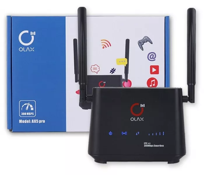 Olax AX5 PRO 3G/4G LTE стационарный WiFi-роутер