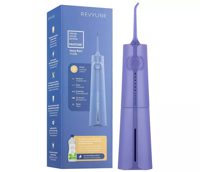 Ирригатор для полости рта Revyline RL 610 Very Peri (Purple), фиолетовый.