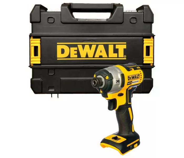 Аккумуляторный импульсный шуруповерт DEWALT DCF887NT, кейс TSTAK, 18 В, XR без аккумулятора и ЗУ