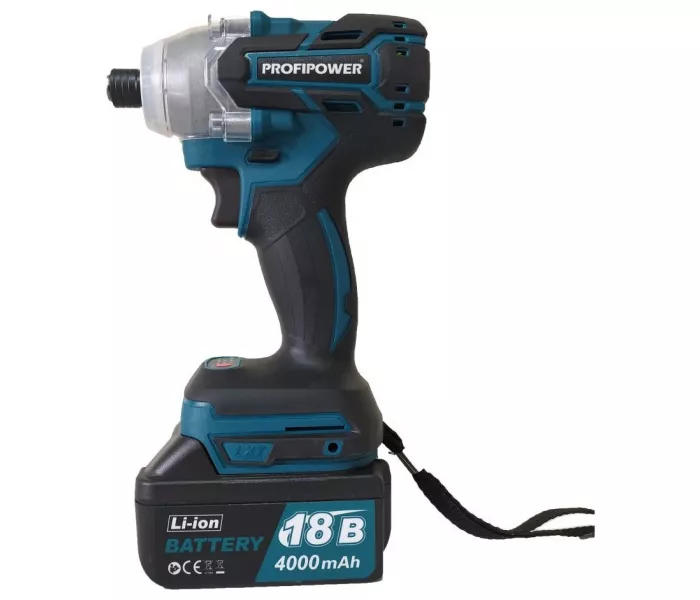 Бесщеточный Аккумуляторный ударный винтоверт Profipower 18В, MKDTD-18V