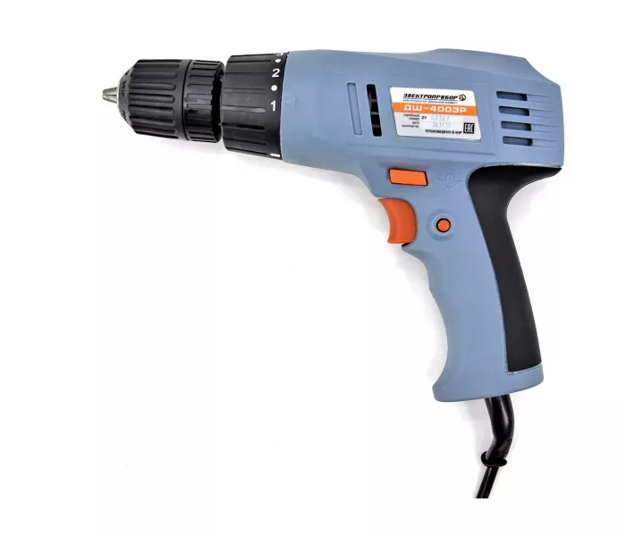 Сетевая дрель-шуруповёрт Электроприбор ДШ-400ЭР