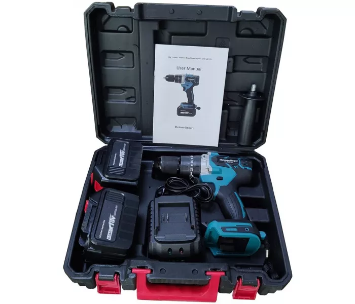 Аккумуляторная бесщеточная ударная дрель Heimerdinger 18 В
