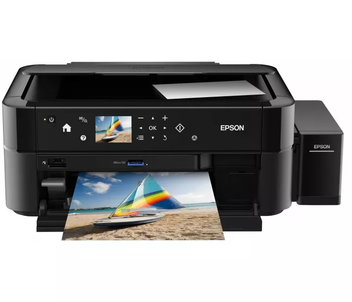 МФУ струйное Epson L850, цветн., A4, черный