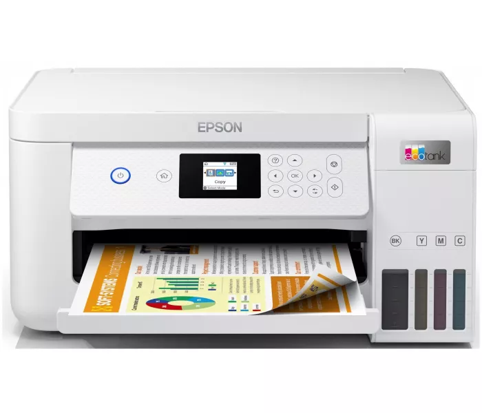 МФУ струйное Epson L4260, A4, Wi-Fi, дуплекс, белый