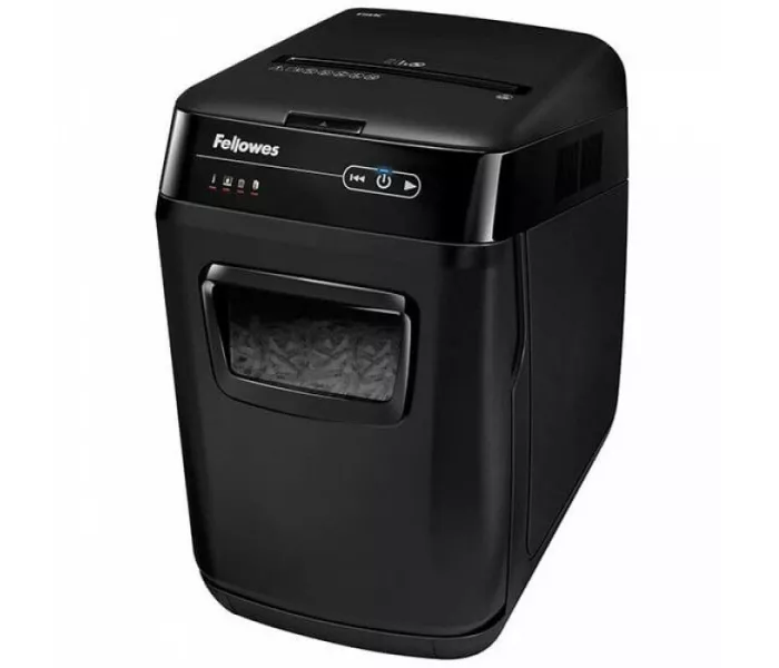 Уничтожитель бумаг Fellowes AutoMax 150C черный