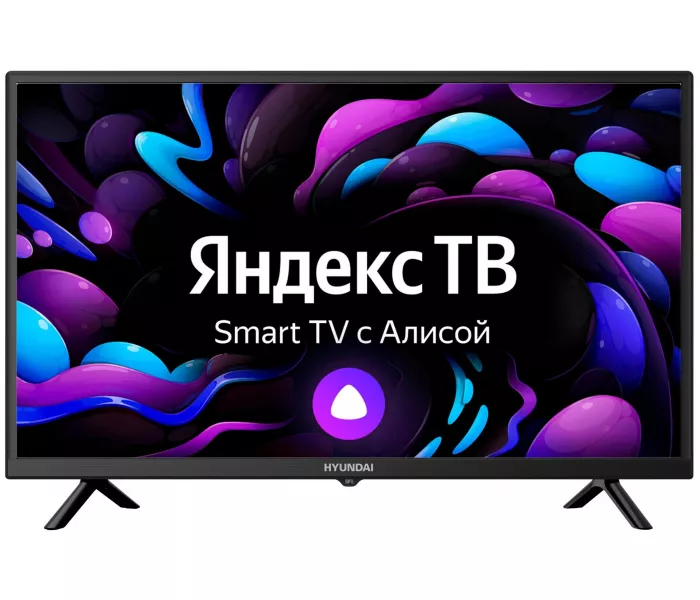 Телевизор LED Hyundai 32 H-LED32BS5003 Smart Яндекс. ТВ Frameless черный/HD