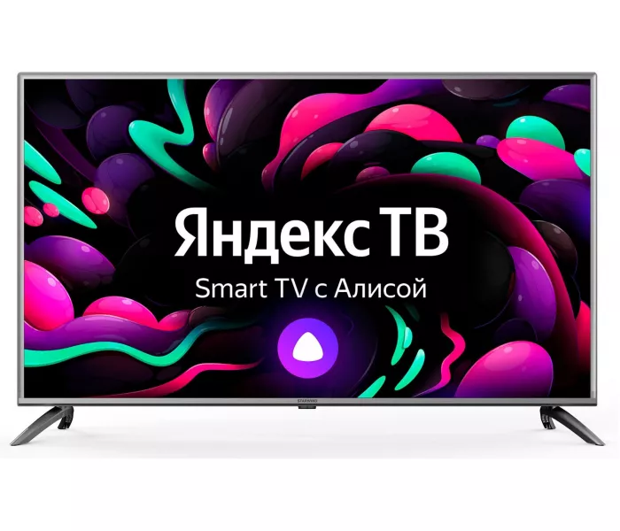 Starwind Яндекс. ТВ SW-LED50UG400 стальной