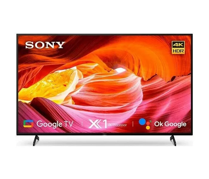 55 Телевизор Sony KD-55X75K 2022 HDR, LED, черный