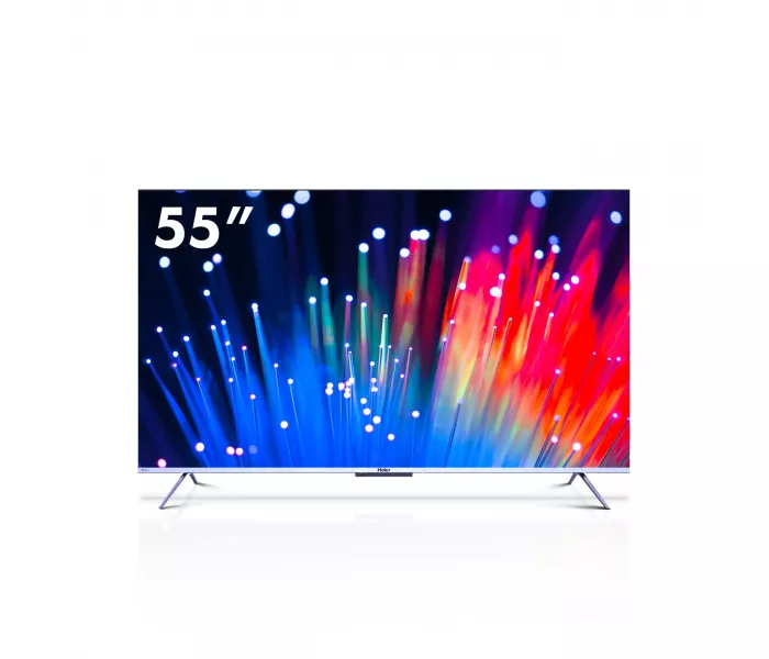 Haier 55 Smart TV S3 HDR, LED, QLED, HQLED, серый