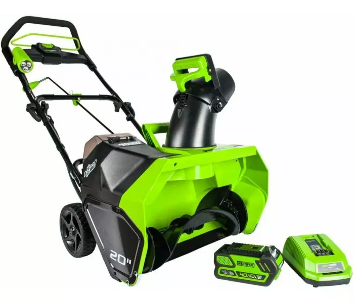 Greenworks GD40STK4 + АКБ и ЗУ