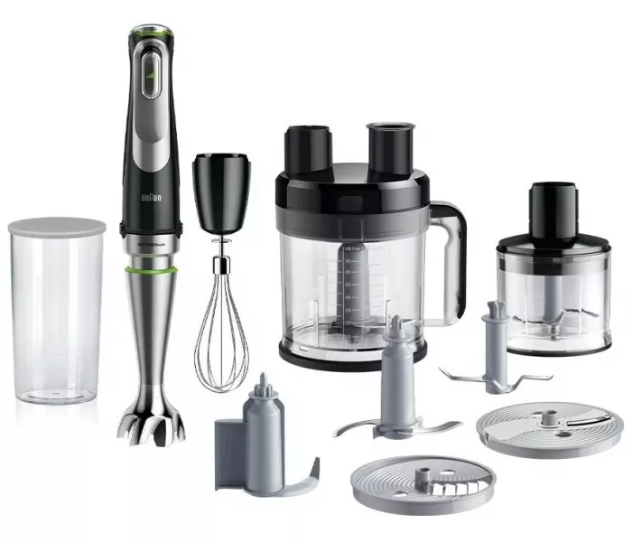 Braun MQ9195XLI, черный/серебряный