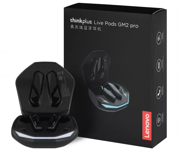 Lenovo Thinkplus Live Pods GM2 Pro черный