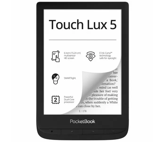 PocketBook 628 Ink Black WW (PB628-P-WW)