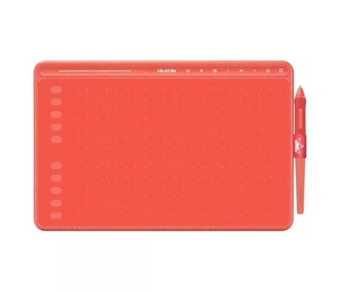HUION HS611 коралловый красный
