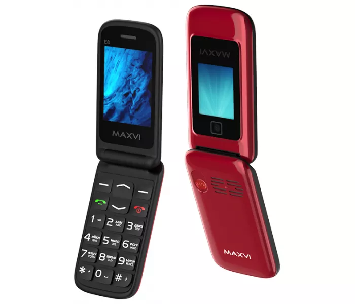 MAXVI E8, 2 SIM, розовый