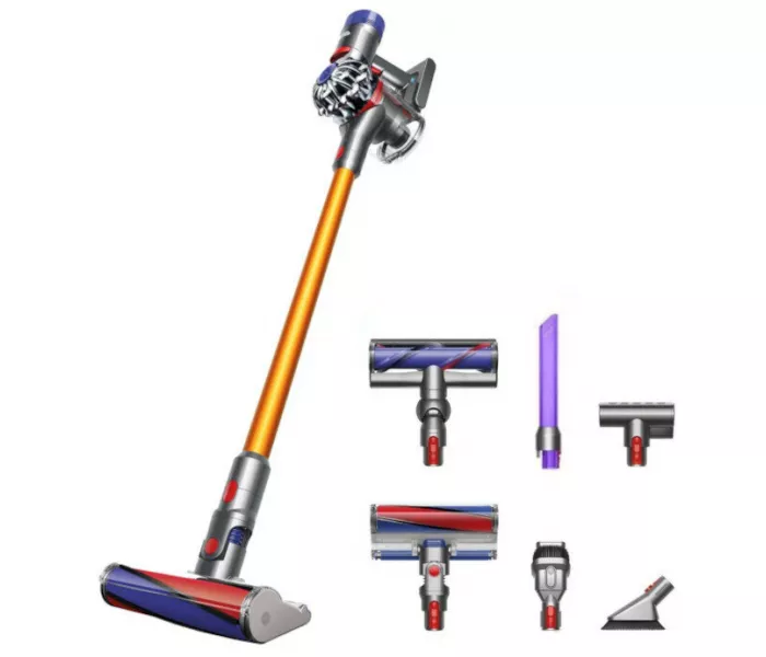 Dyson V8 Absolute+ (SV10) EU, sprayed nickel/iron/yellow