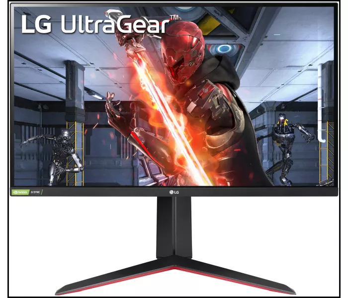 LG UltraGear 27GN650-B, AH-IPS, черный матовый