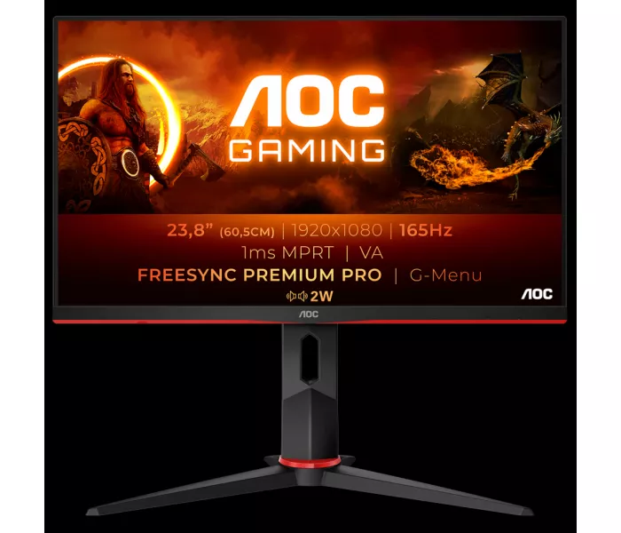 AOC GAMING 24G2SAE/BK