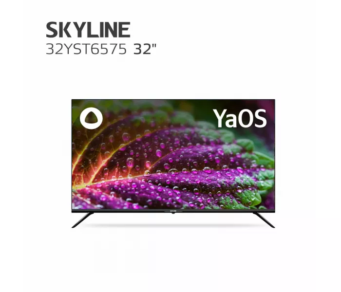 32 Телевизор SkyLine 32YST6575 HDR на платформе Яндекс. ТВ, черный
