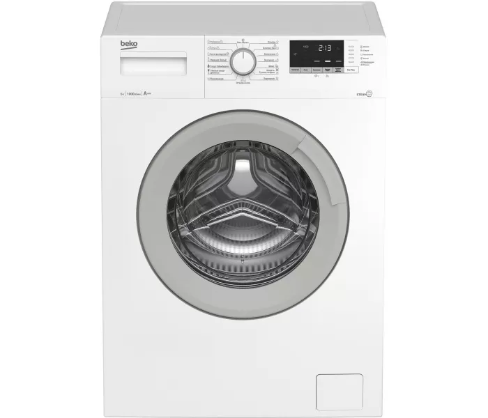 Стиральная машина BEKO WSDN63512ZSW, 6 кг, фронтальная загрузка